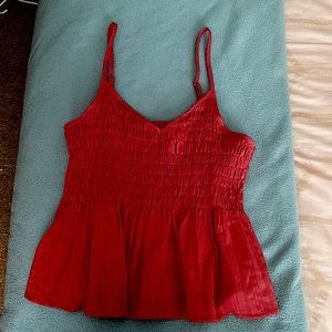 Cropped tank from.